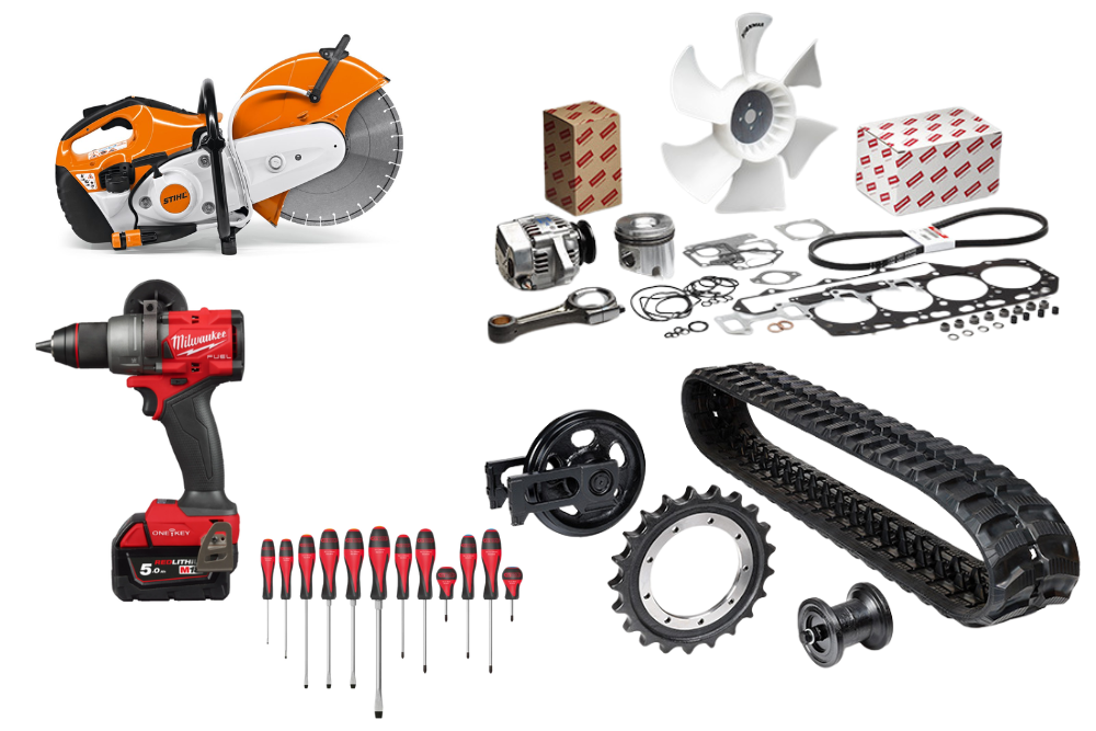 pièces et outillage